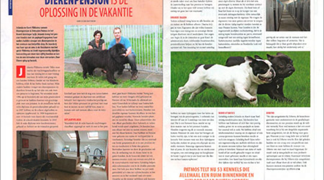 Interview met Dierenpension Patmos in ‘Over Dieren’