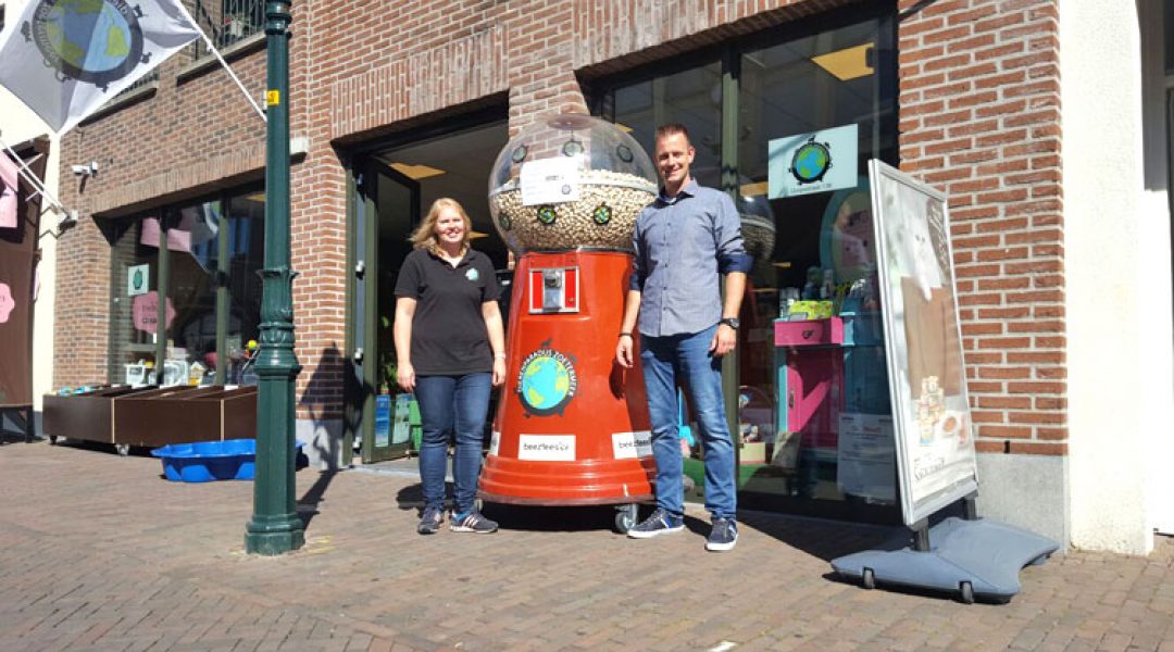 Reuze koekjesautomaat: voor de lekkere trek