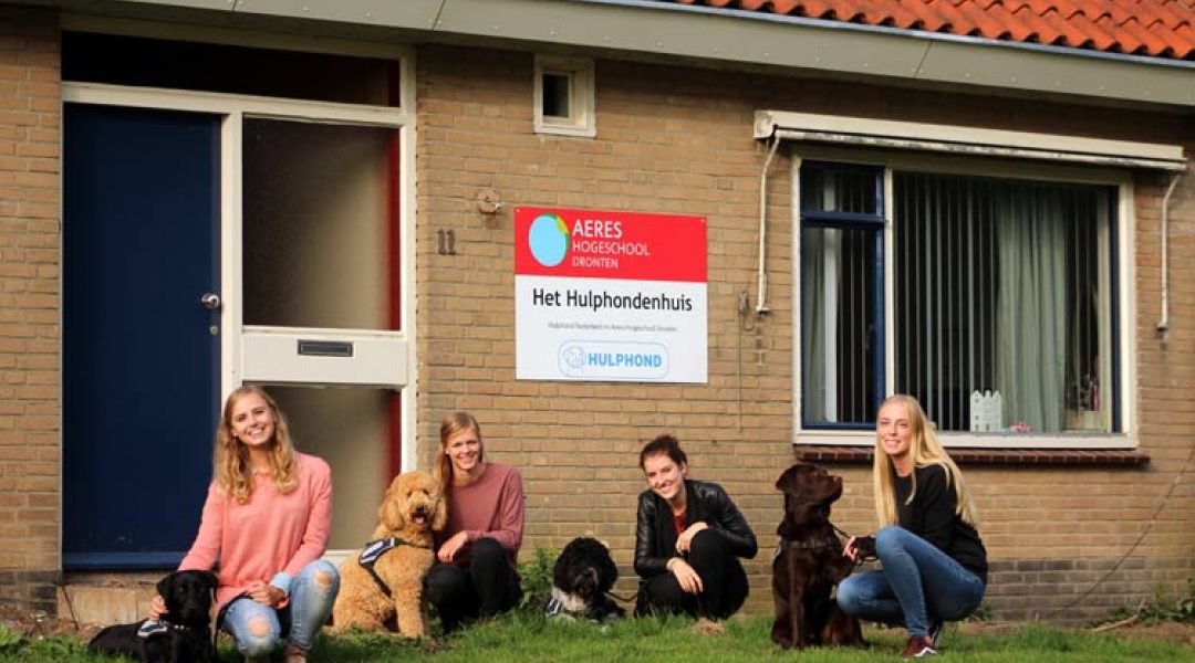 Studentenhuis gaat hulphonden opleiden
