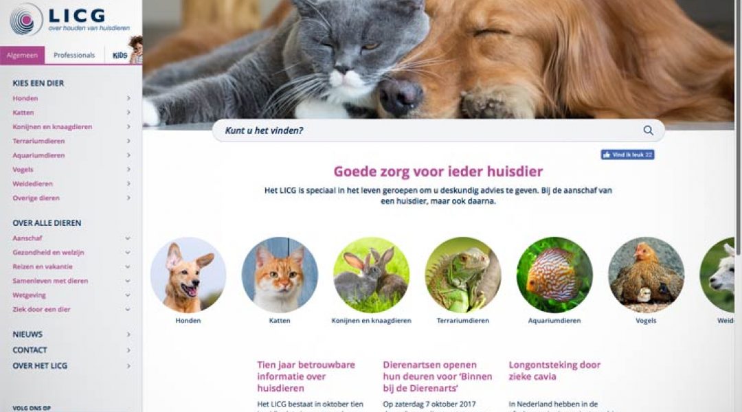 LICG bestaat 10 jaar en lanceert nieuwe website