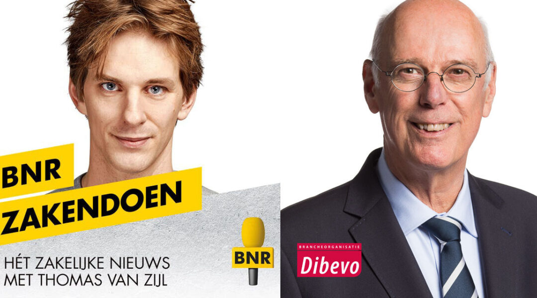 Dibevo-voorzitter Gijs van den Assum bij BNR Nieuwsradio