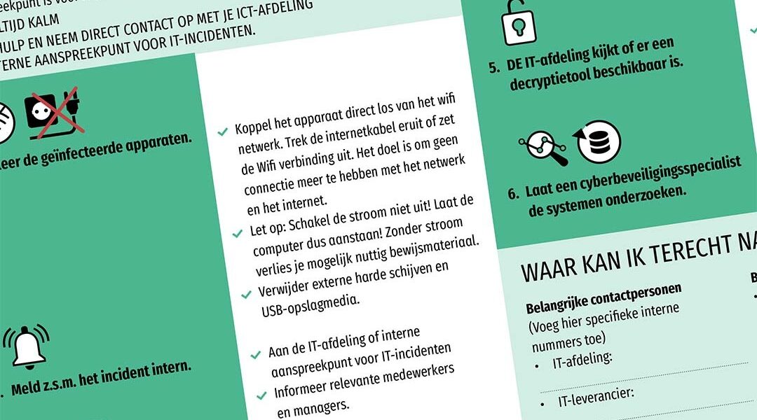 Wat doe jij bij een cyberaanval? Download gratis het Cybernoodplan