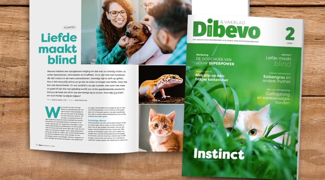 Dibevo-Vakblad 2 draait om (jouw) instinct